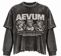 AEVUM Double Layered Thermal Long Sleeve - Grey